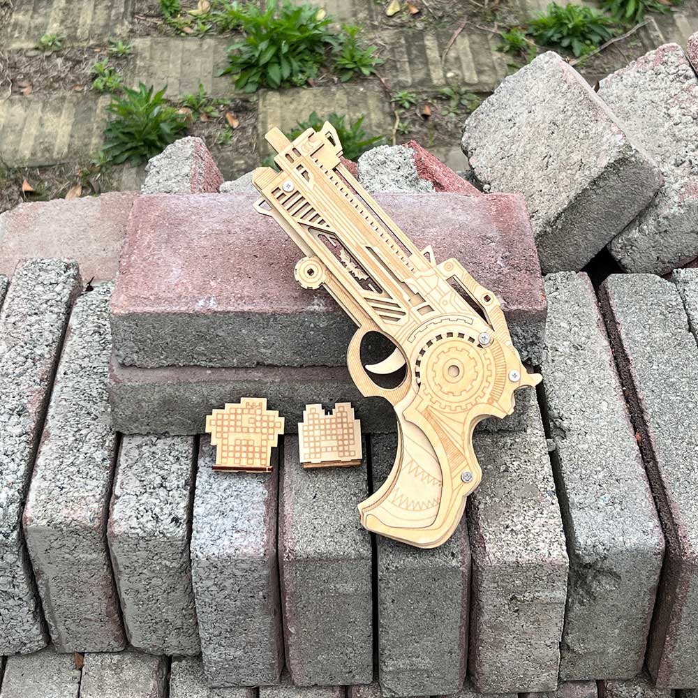 Hunting Gun 3D Rubber Band Gun Model Kit