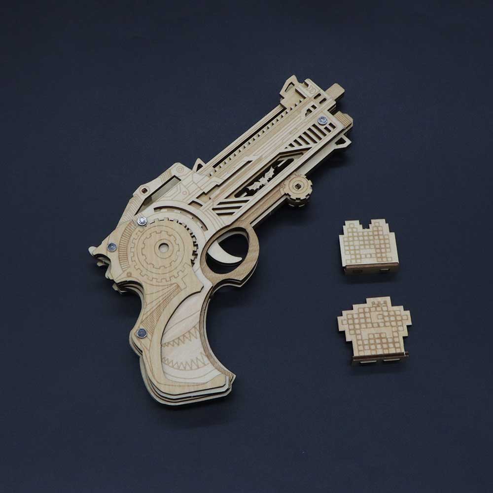 Hunting Gun 3D Rubber Band Gun Model Kit