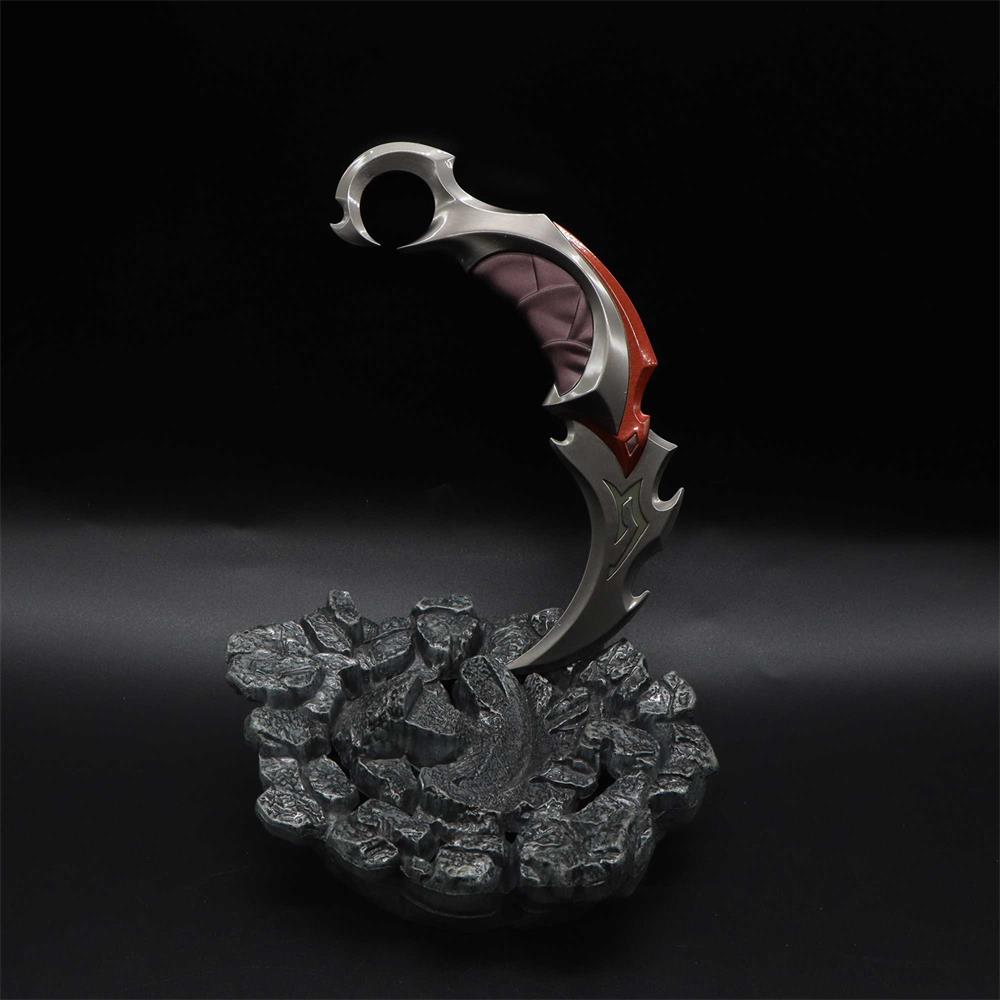 Reaver Karambit Metal Blunt Blade Trainer Cosplay Prop Game Replica