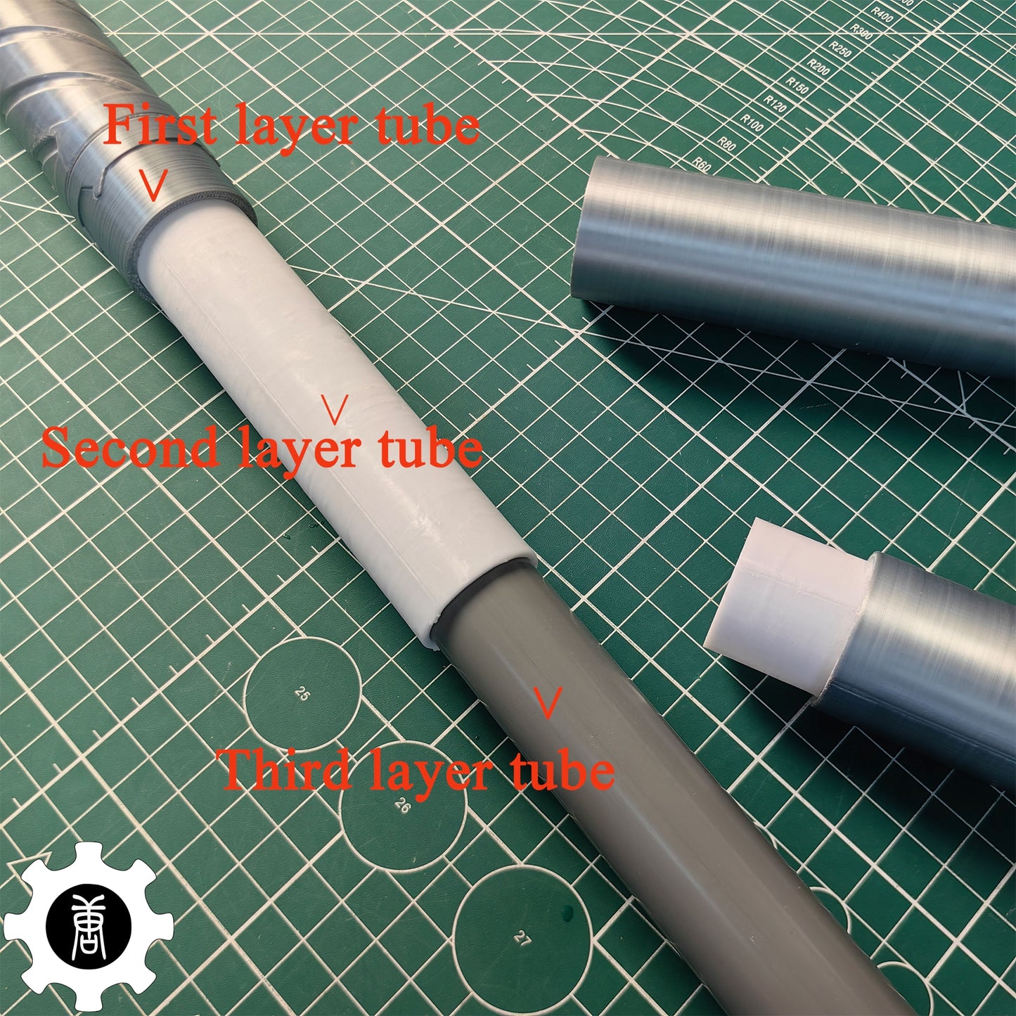 3D Printed Life-Size Valkyrie Heirloom Suzaku Spear Cosplay Prop