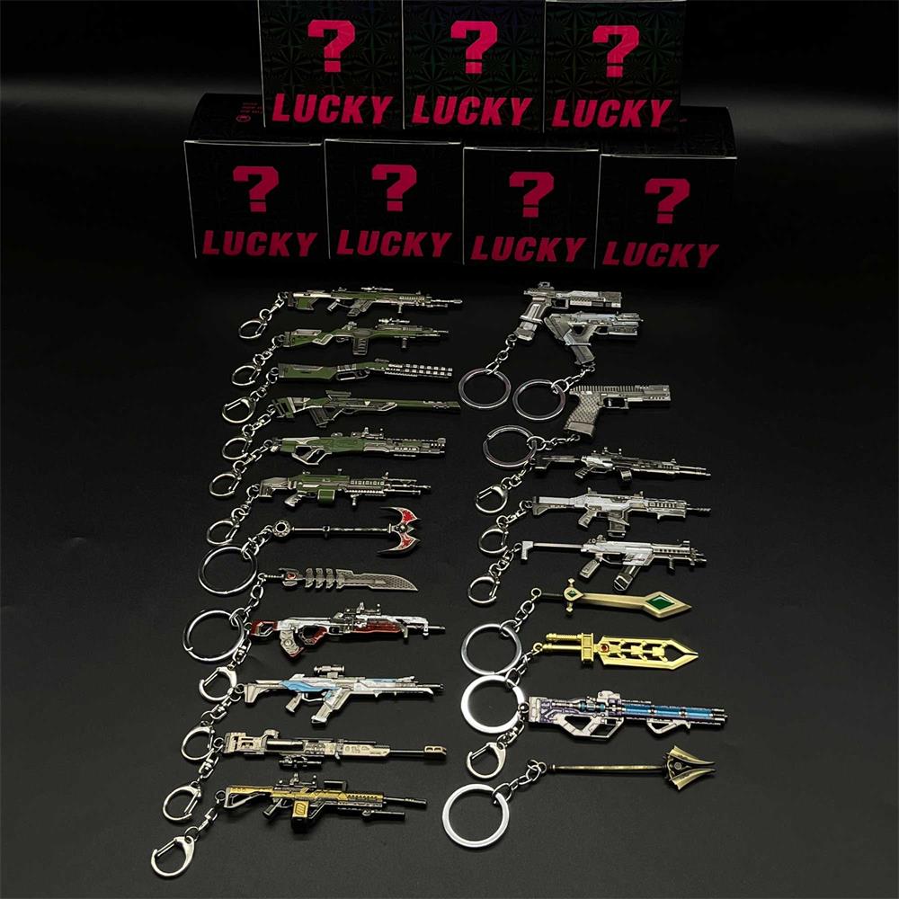Mystery Prize Hot Game Keychain Metal Replica