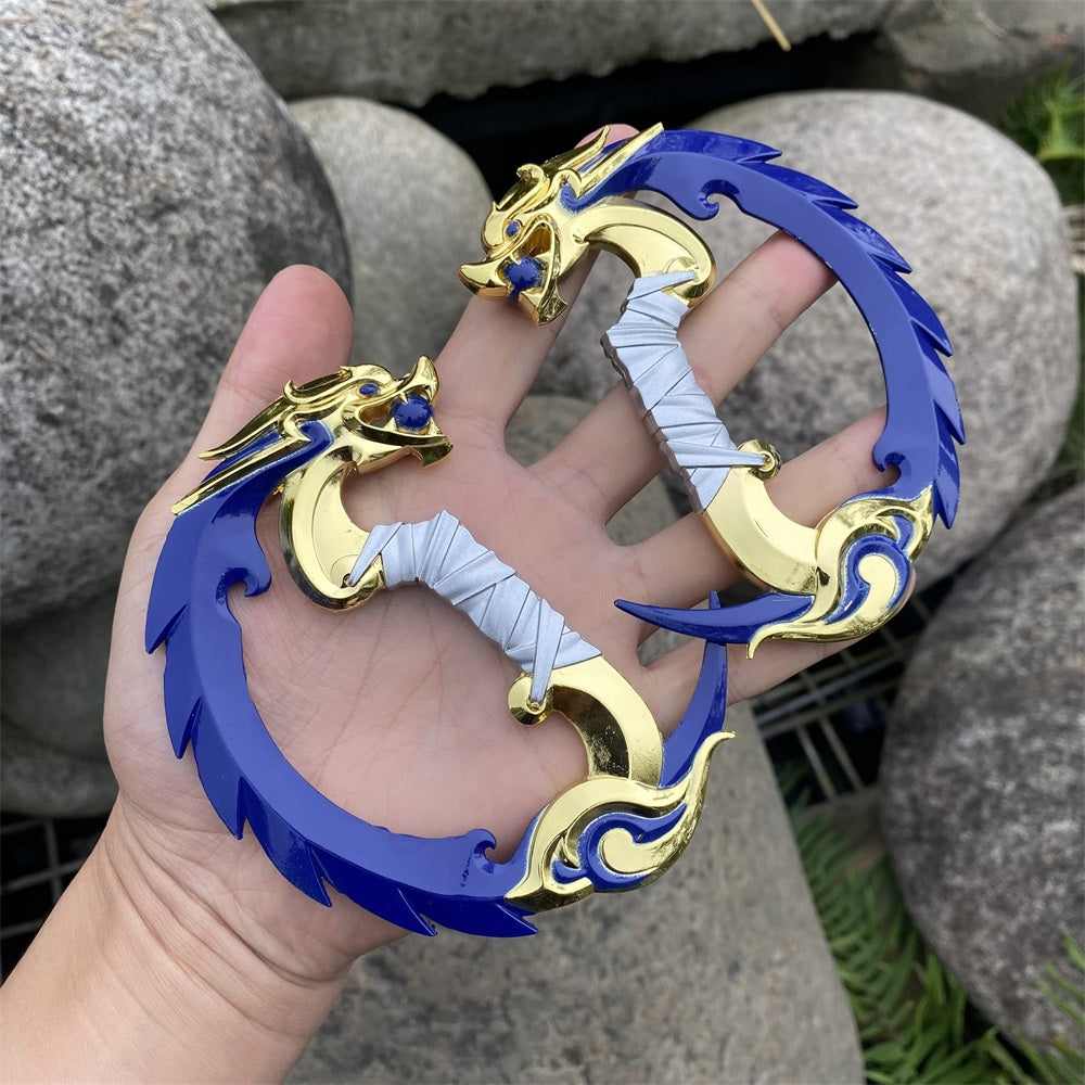 Metal 4 Color Blades Of Imperium Blunt Blade Replica Model