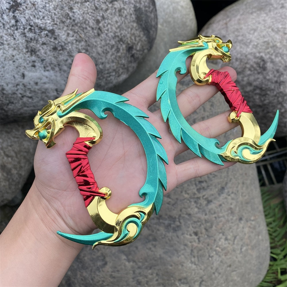 Metal 4 Color Blades Of Imperium Blunt Blade Replica Model