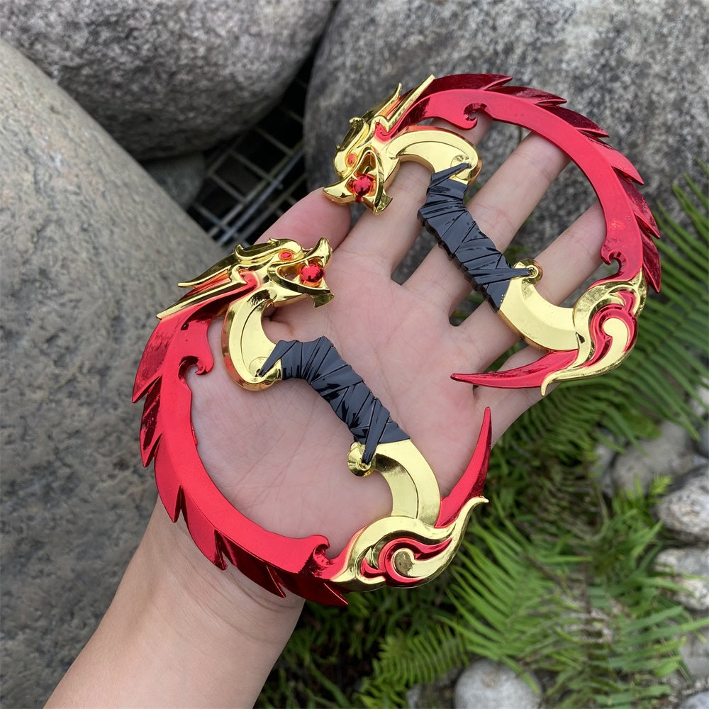 Metal 4 Color Blades Of Imperium Blunt Blade Replica Model