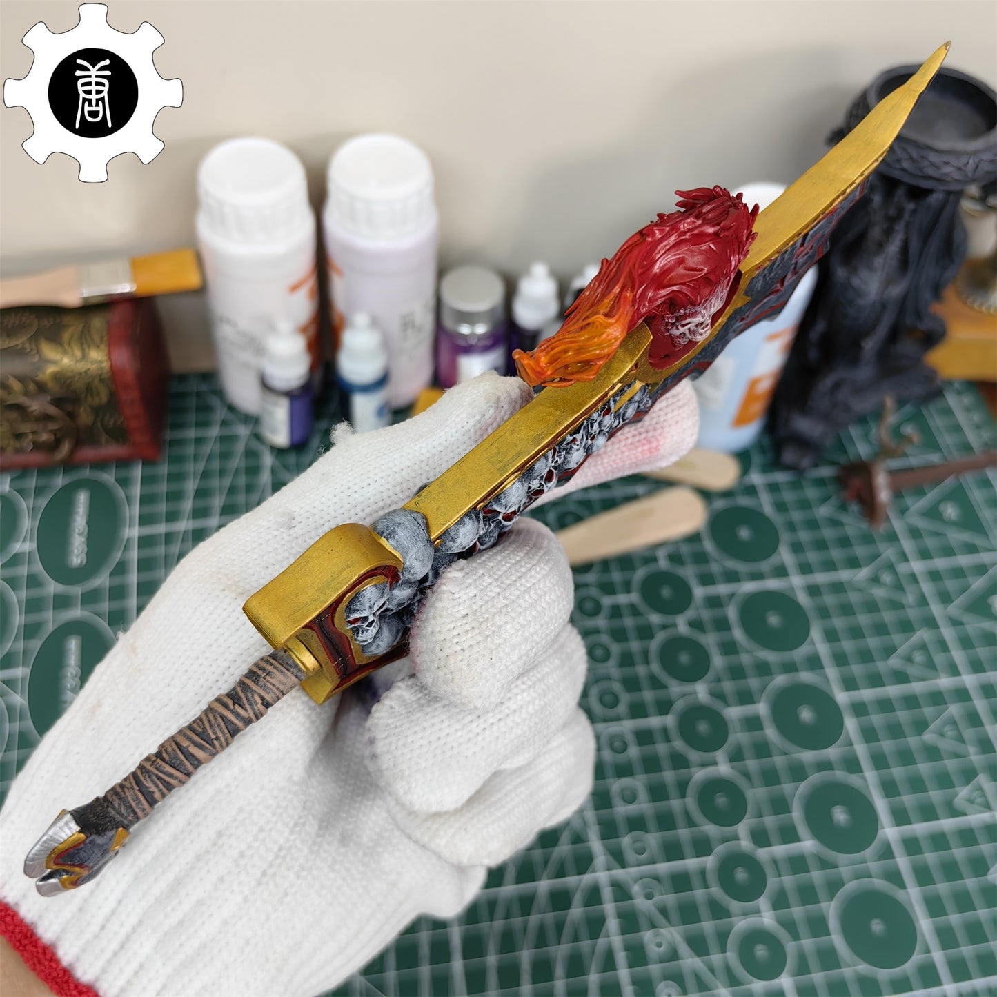 3D Printed 1: 6 Scale Ashbringer Sword For Display