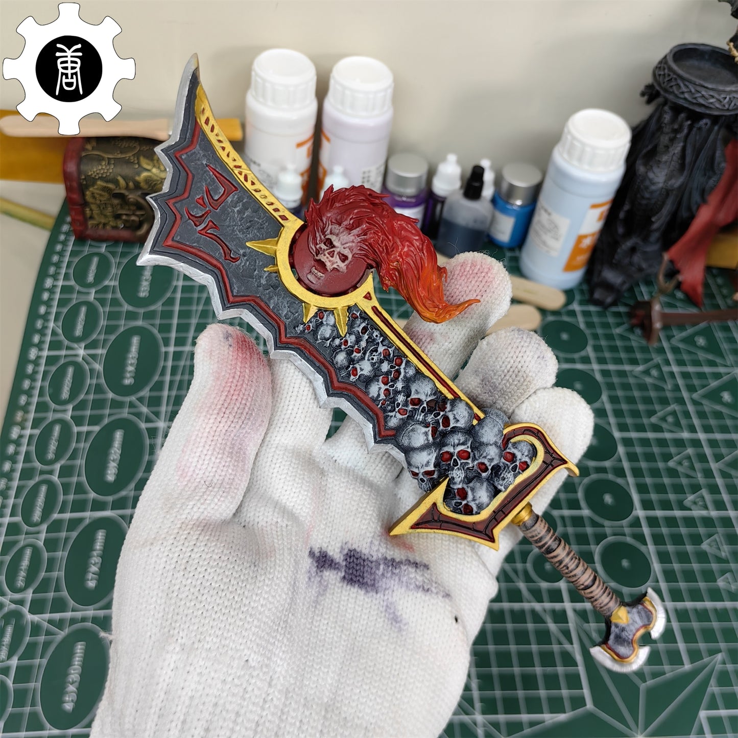 3D Printed 1: 6 Scale Ashbringer Sword For Display