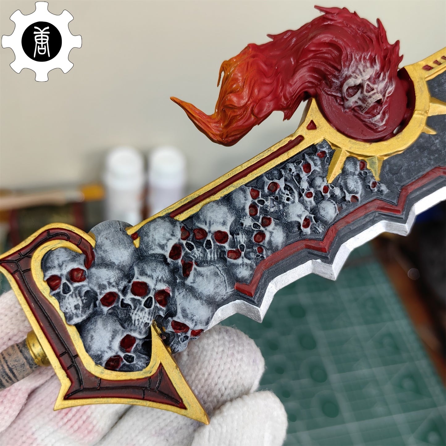 3D Printed 1: 6 Scale Ashbringer Sword For Display