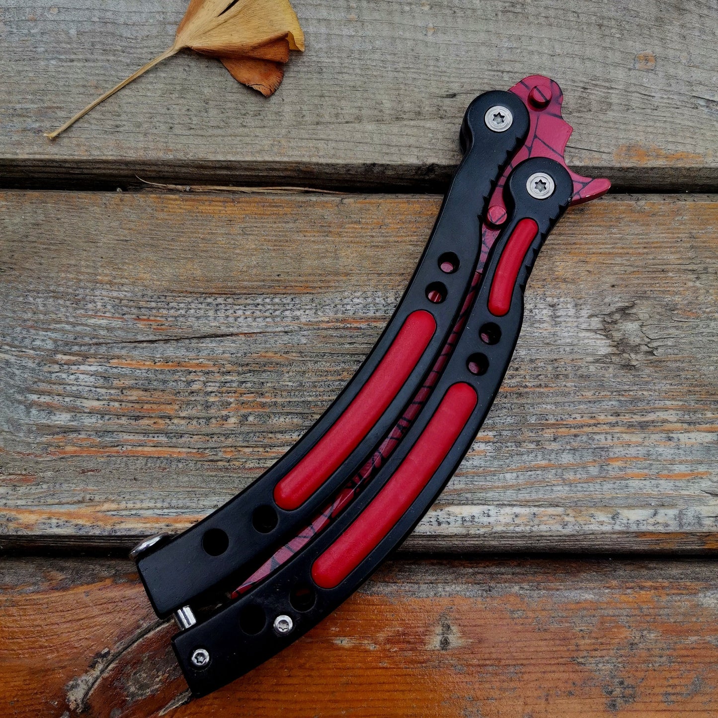 Global Offensive Game Butterfly Knife Blunt Blade Trainer Replica