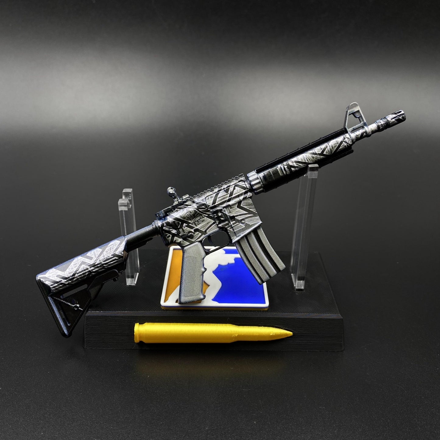 CS M4A4 Aeolian Dark Mini Metal Replica For Collection