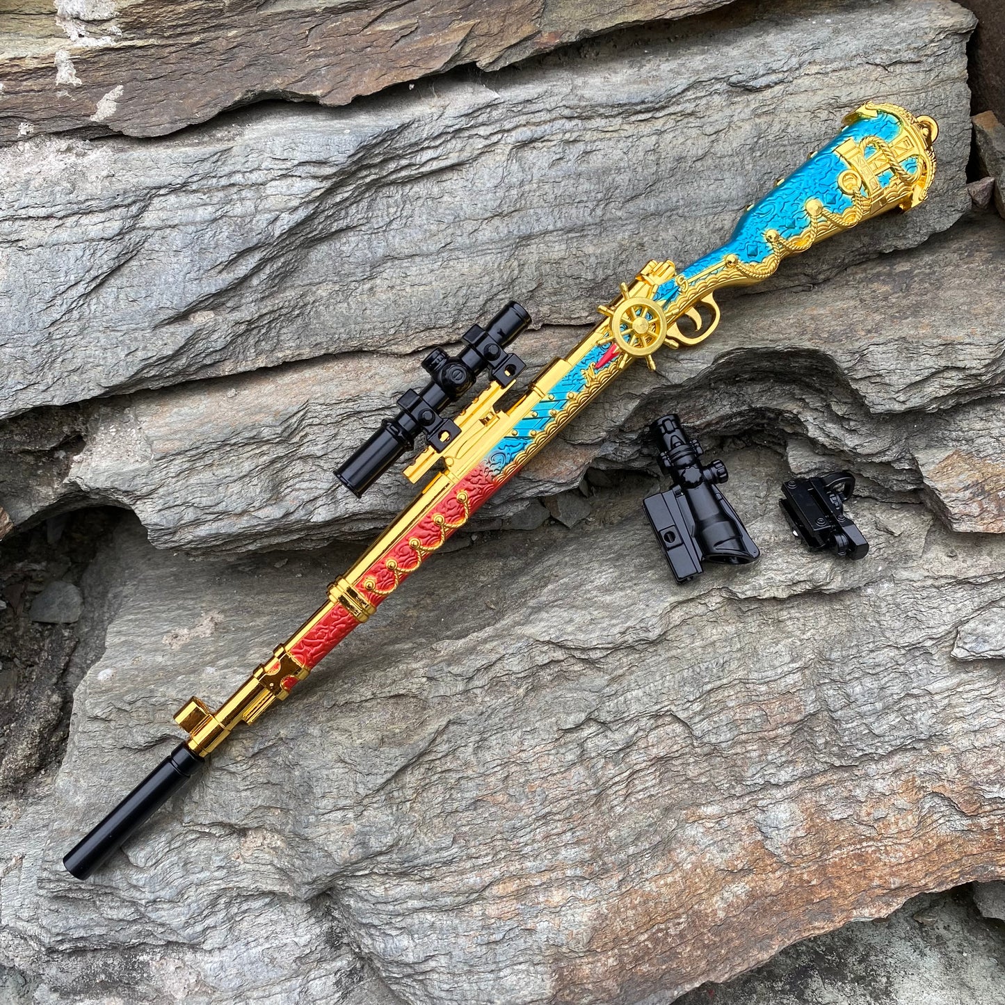 Kar98K Miniature Metal Karabiner Navigation Style Skin 22CM/8.7"