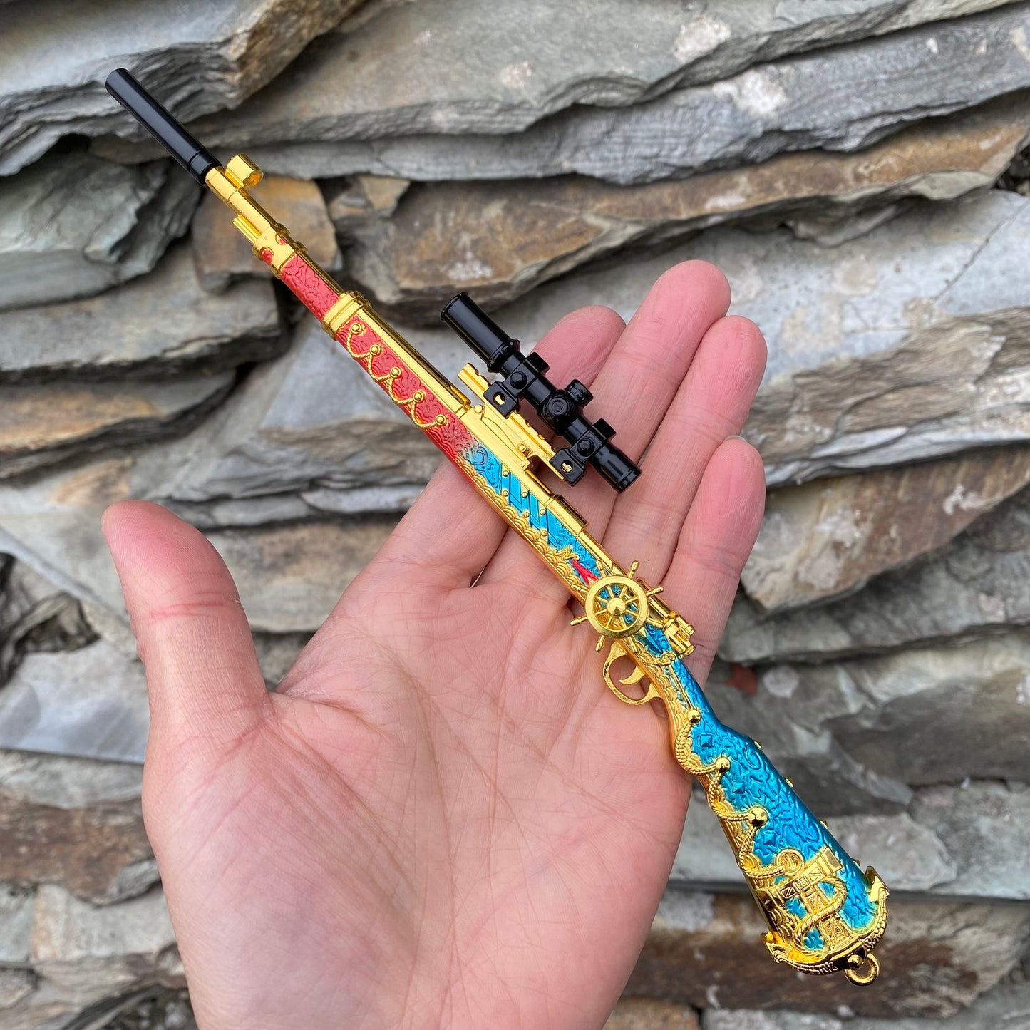 Kar98K Miniature Metal Karabiner Navigation Style Skin 22CM/8.7"