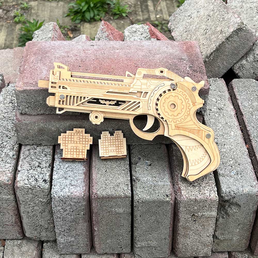 Hunting Gun 3D Rubber Band Gun Model Kit