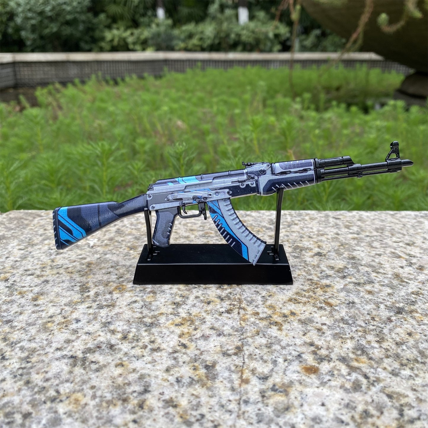 Hot Game Tiny AK-47 Vulcan Skin Metal Gun