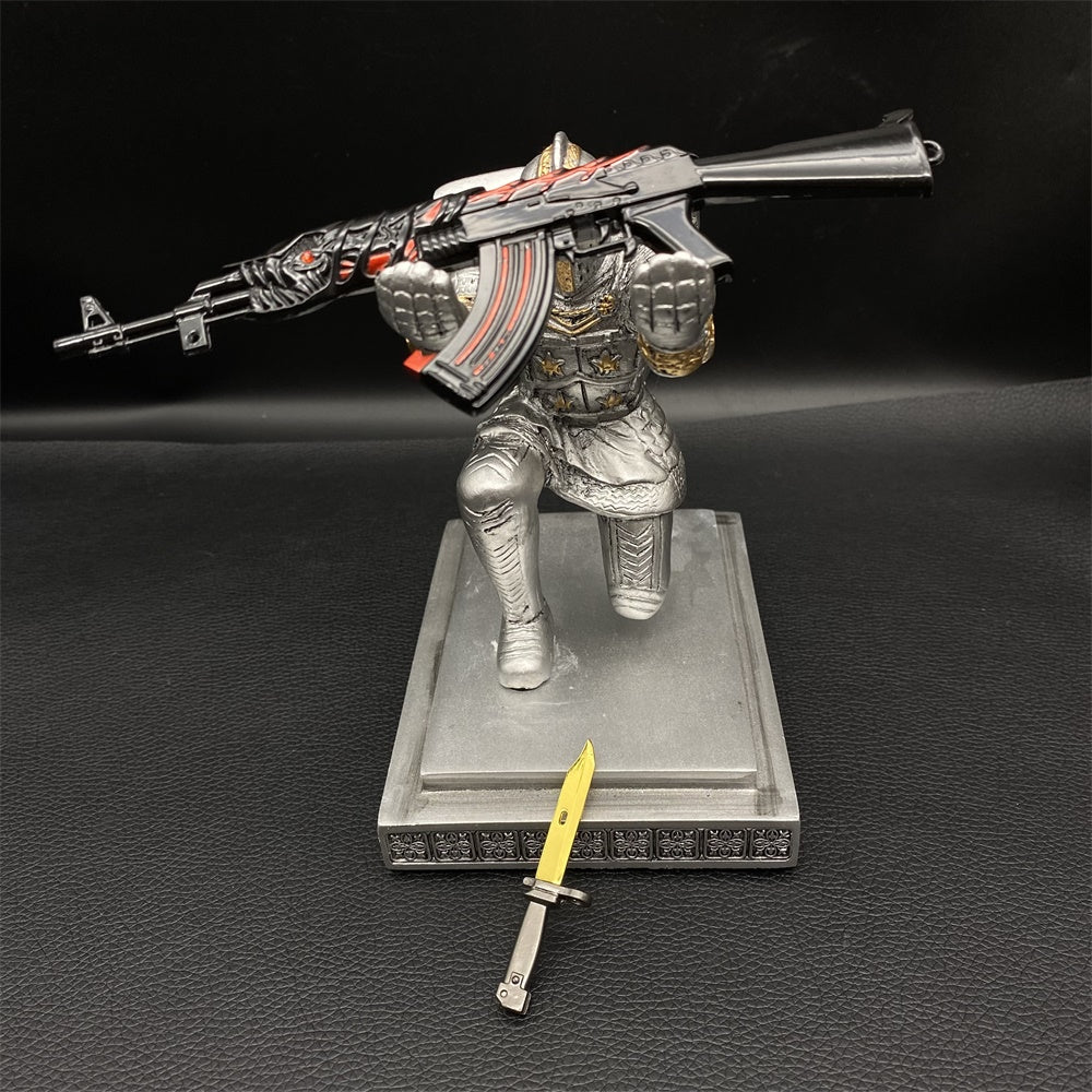 Ak47 Miniature Black Knight Rifle 17CM/6.7"