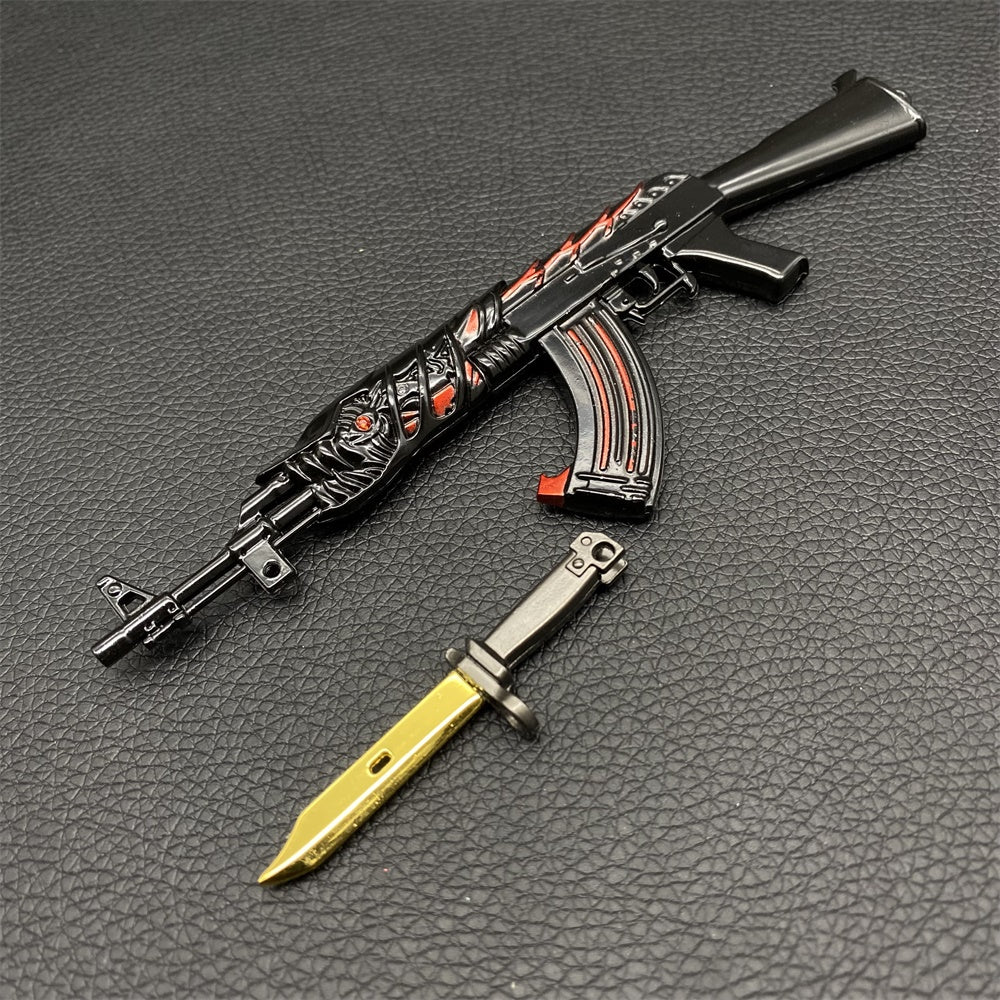 Ak47 Miniature Black Knight Rifle 17CM/6.7"