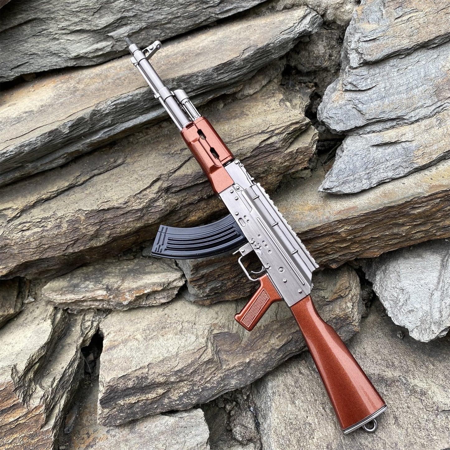 AK47 Miniature Metal AKM Gun17CM/6.7"