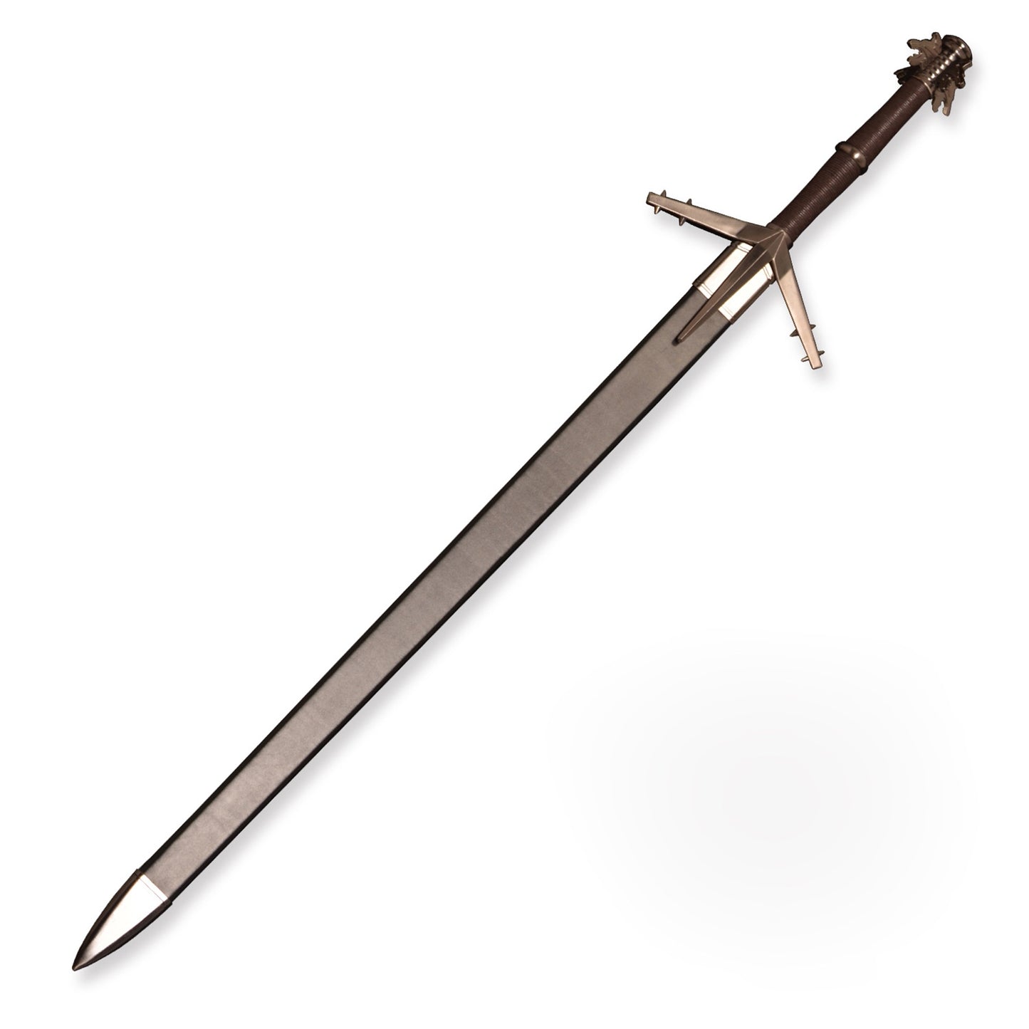 Geralt of Rivia's Aerondight Silver Sword Metal Replica 129CM/50.8"