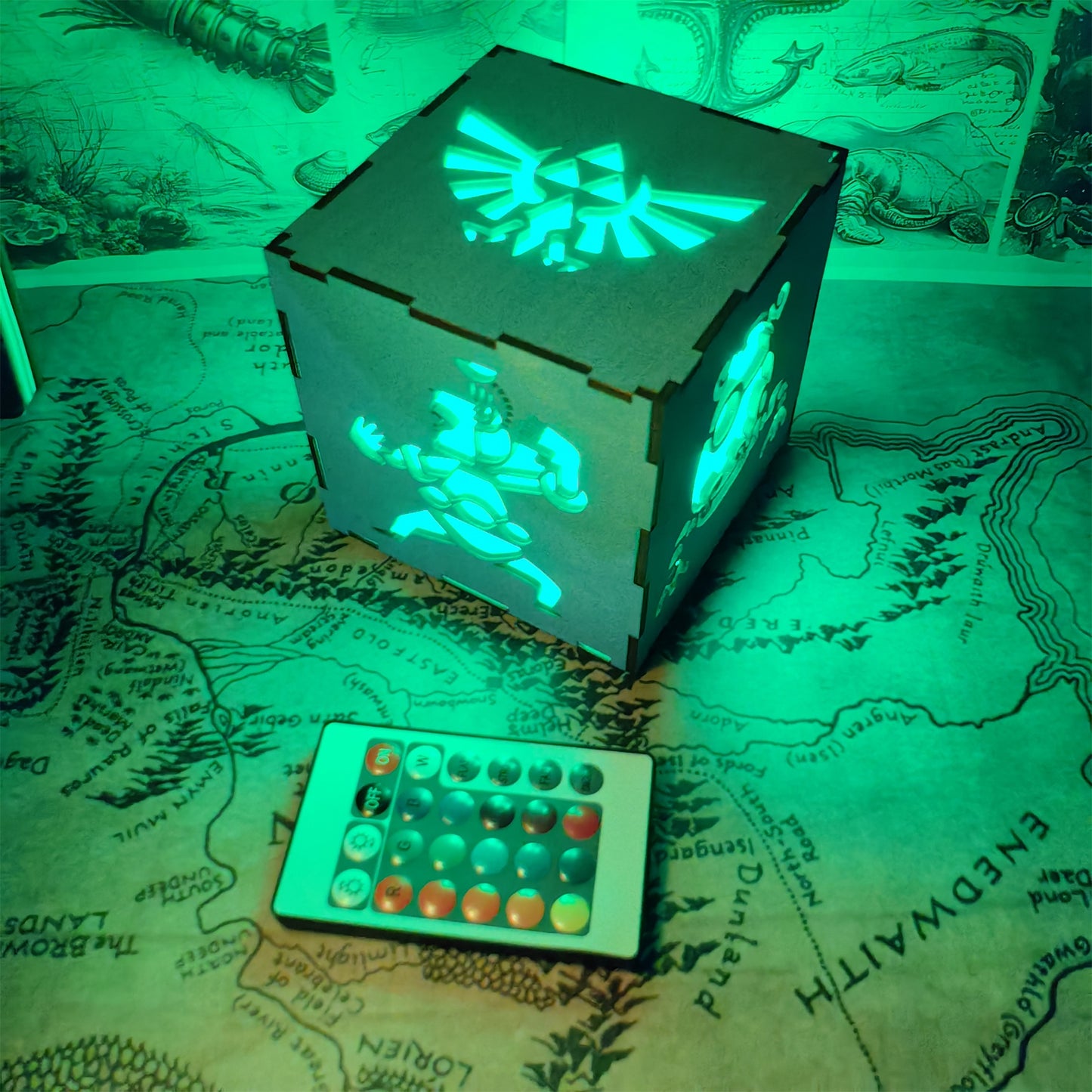 Age of Calamity Tribal Inspired Lantern Desk Decor