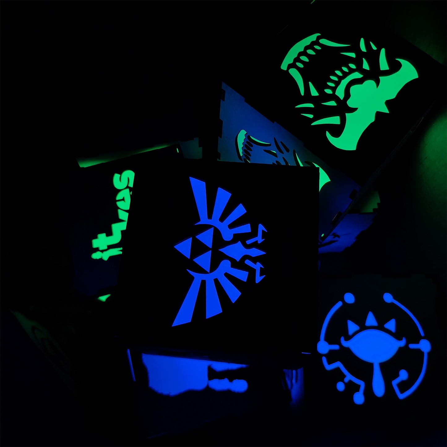 Age of Calamity Tribal Inspired Lantern Desk Decor