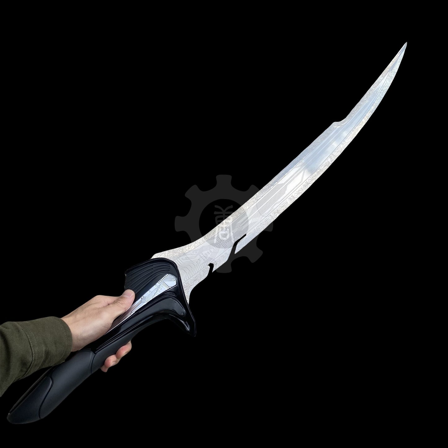 IRL Alita Sword Dull Blade Steel Replica