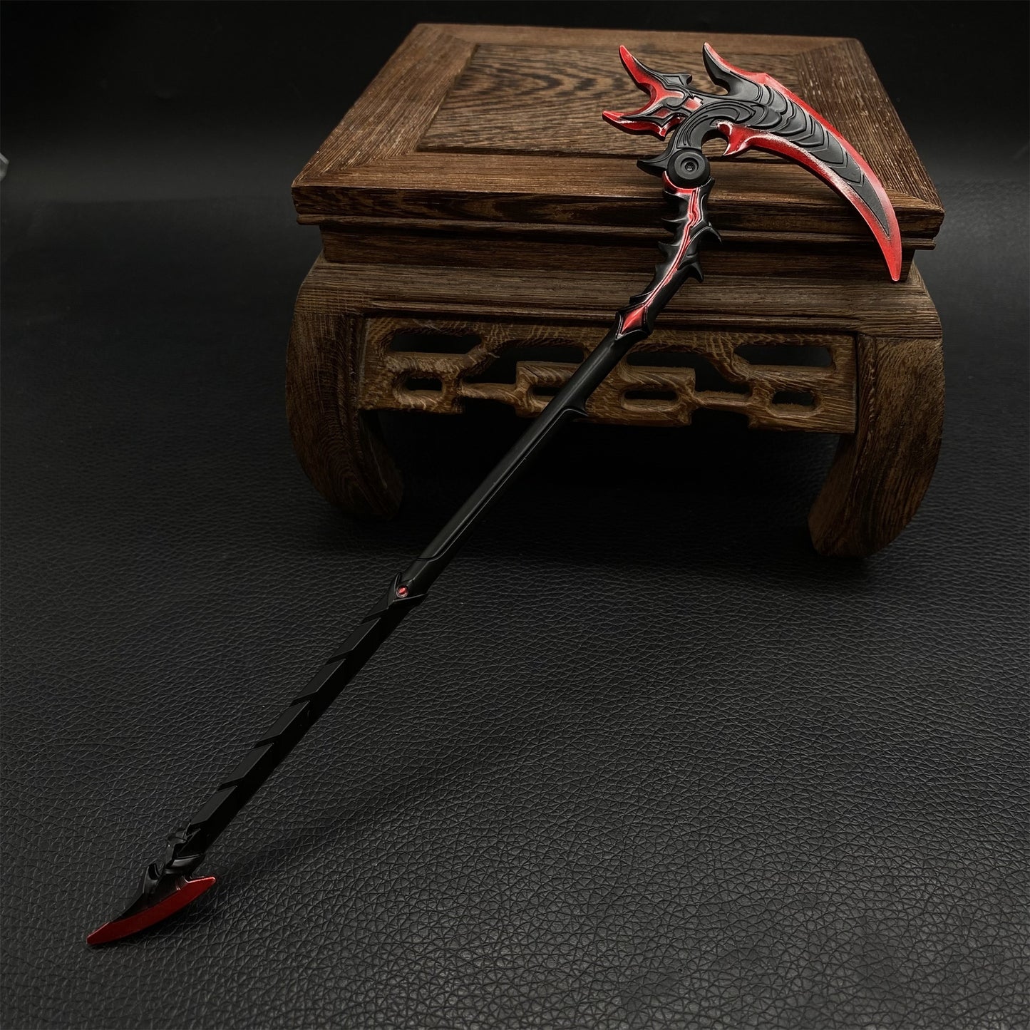Hot Game Blade Folded Anti-cavalry Sword Metal Replica
