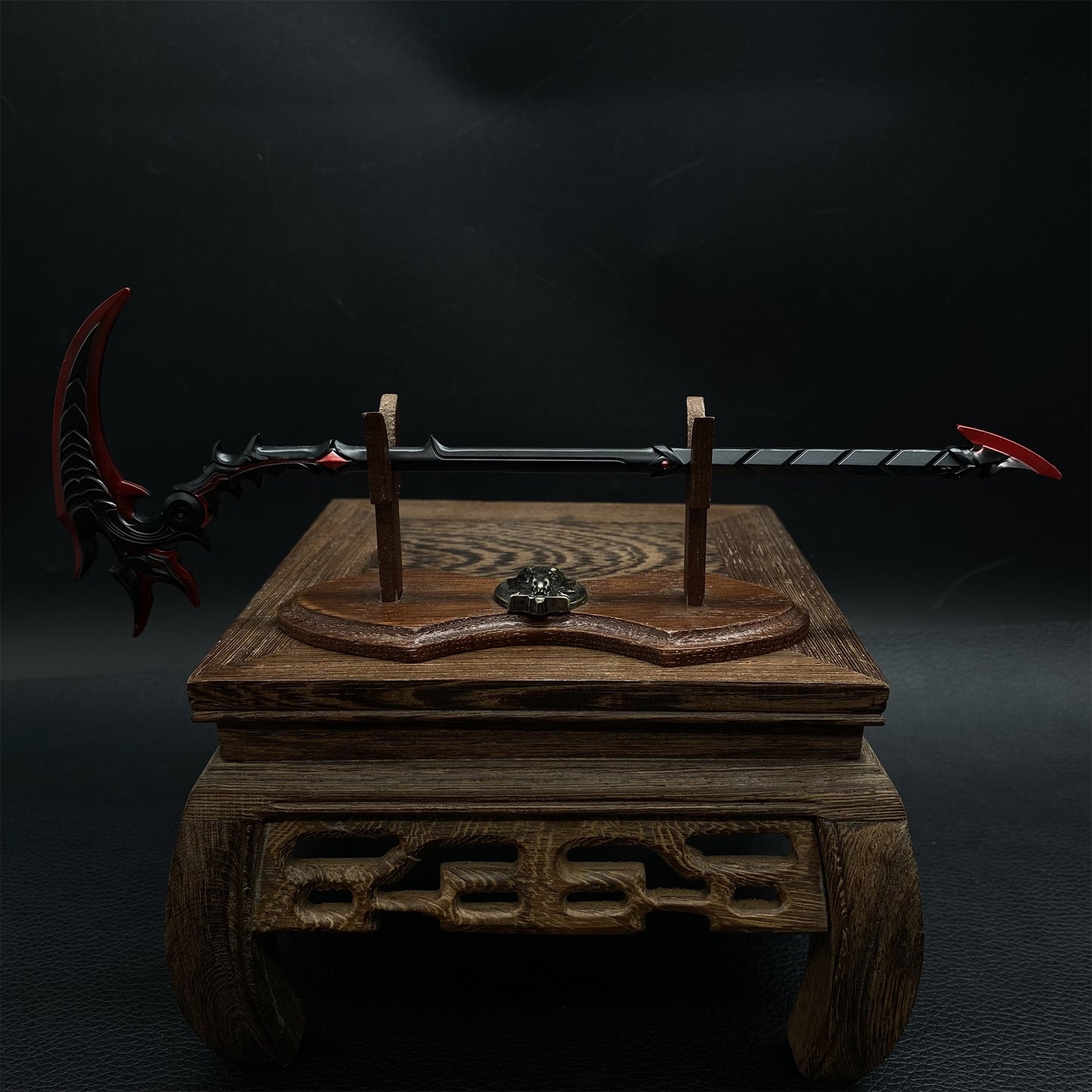 Hot Game Blade Folded Anti-cavalry Sword Metal Replica