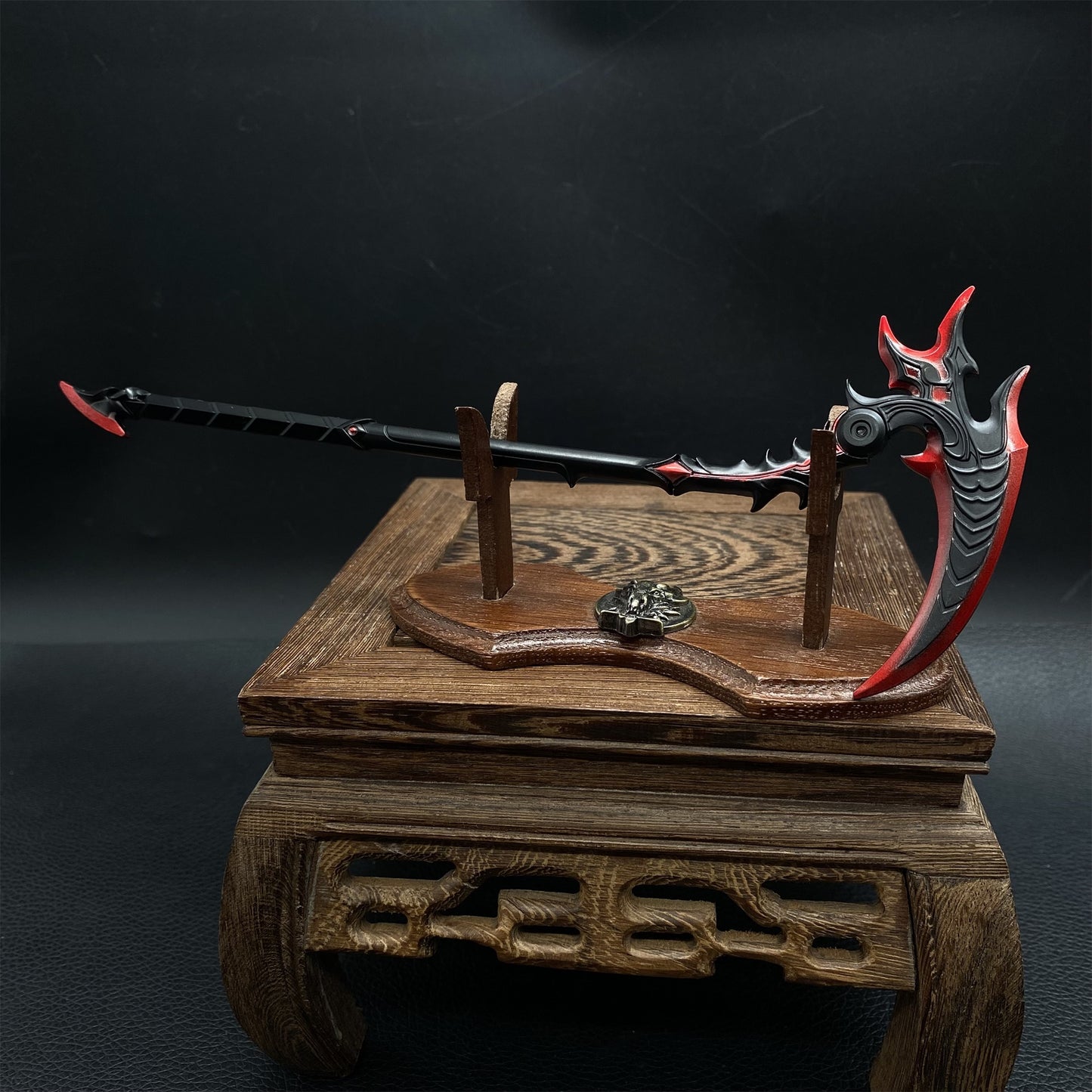Hot Game Blade Folded Anti-cavalry Sword Metal Replica