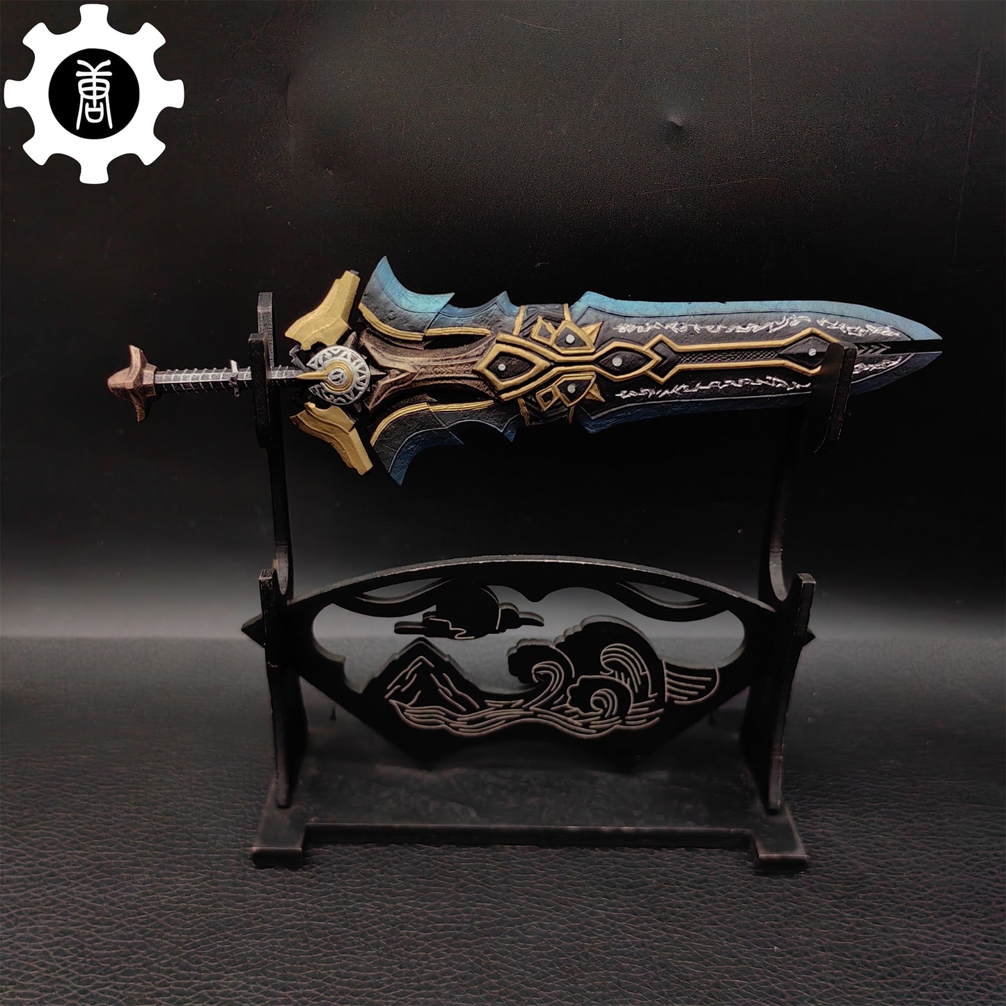 3D Printed 1: 12 Scale Armageddon Blade Replica