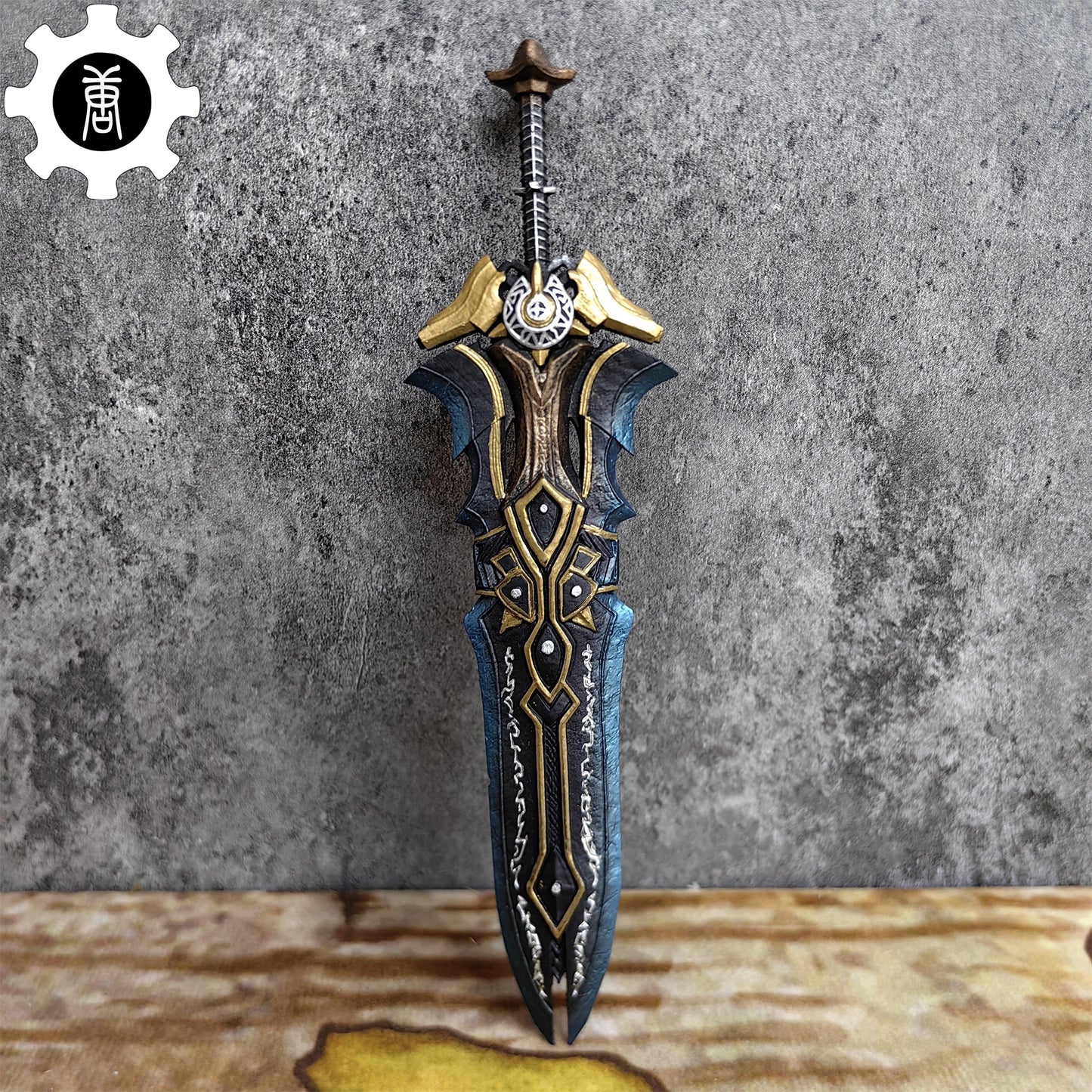 3D Printed 1: 12 Scale Armageddon Blade Replica