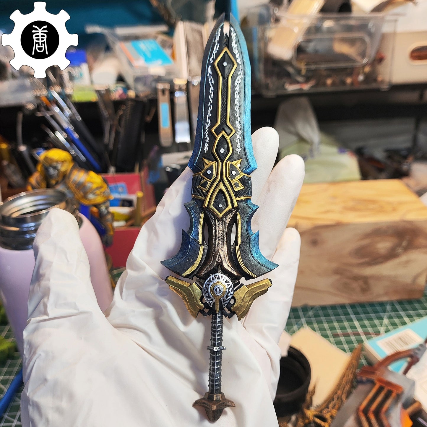 3D Printed 1: 12 Scale Armageddon Blade Replica