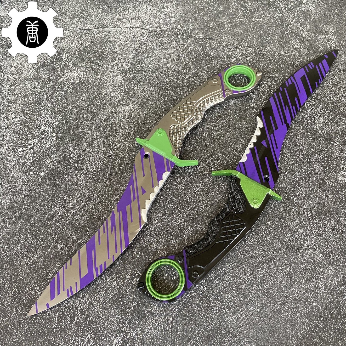Game Assault Scimitar dagger Metal Prop