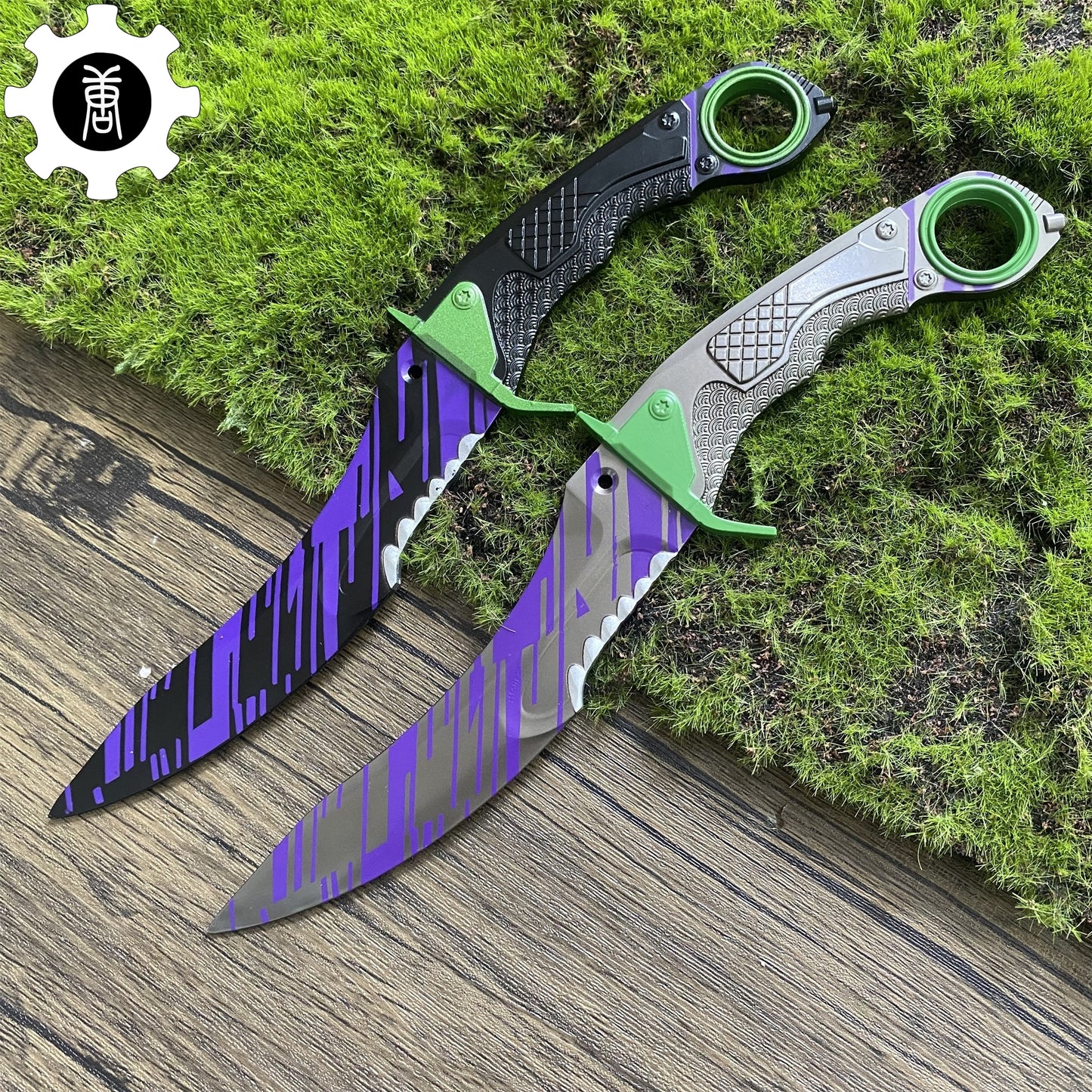 Game Assault Scimitar dagger Metal Prop