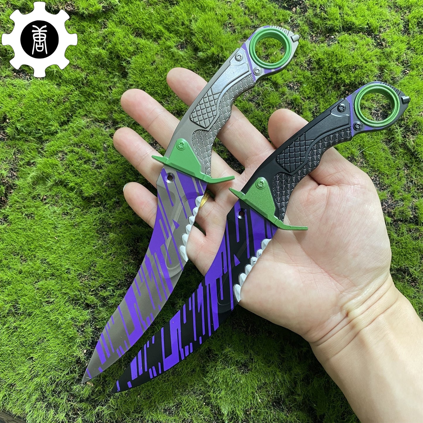 Game Assault Scimitar dagger Metal Prop