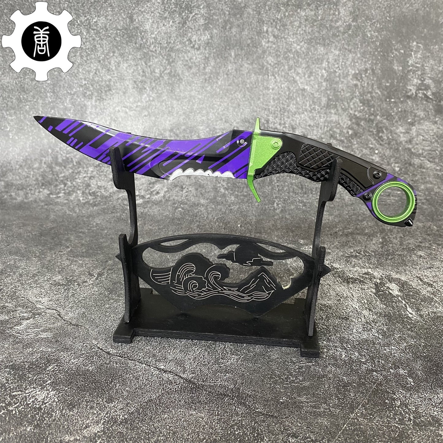 Game Assault Scimitar dagger Metal Prop