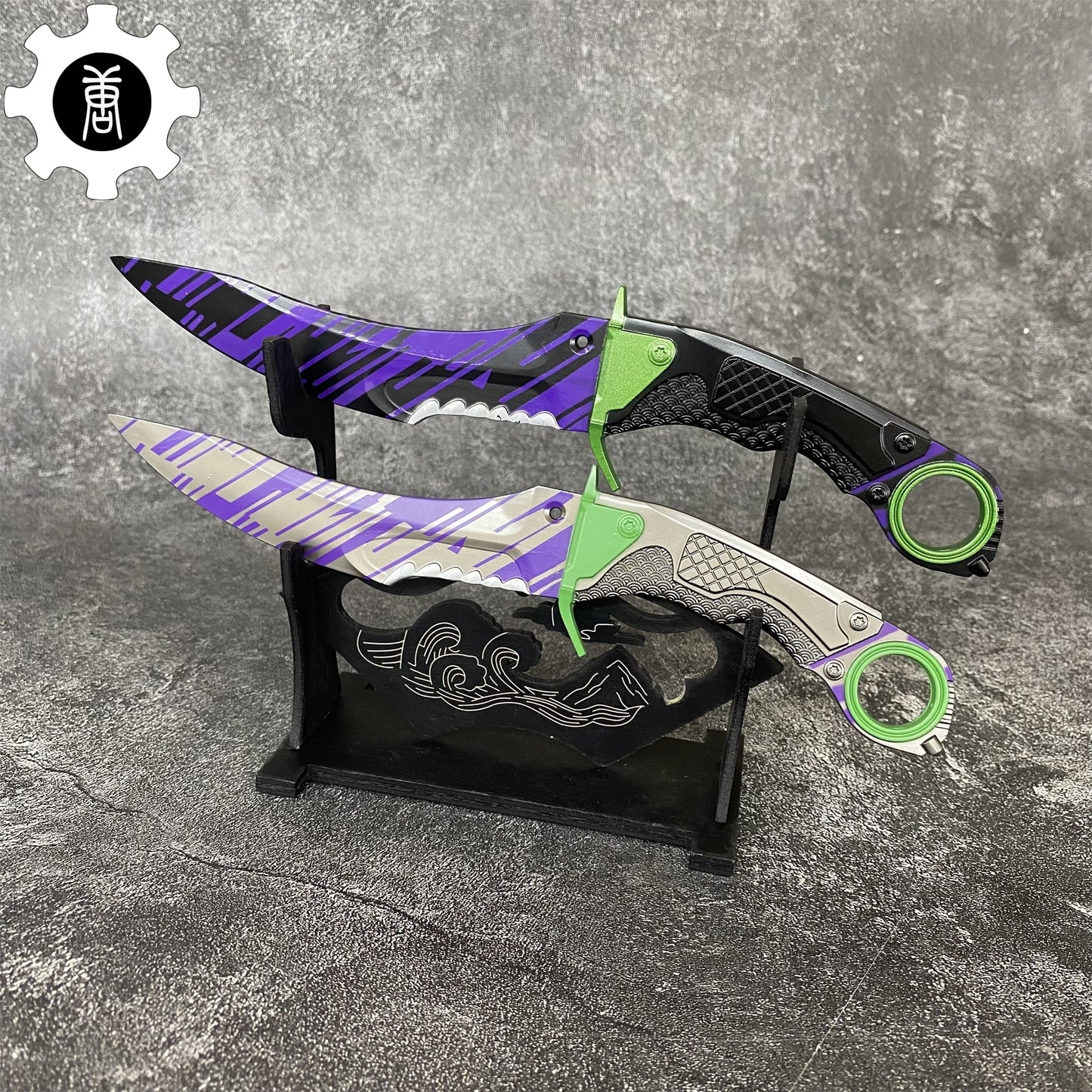 Game Assault Scimitar dagger Metal Prop