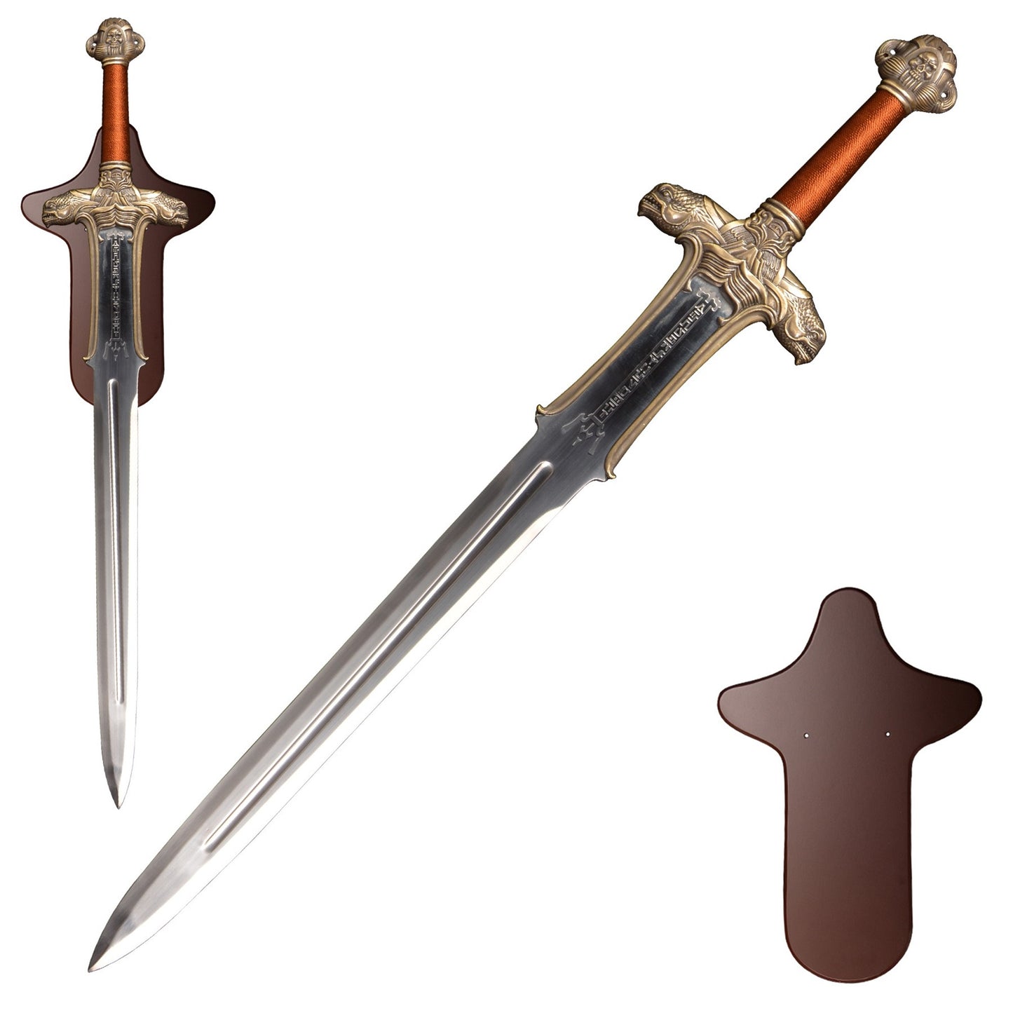 Atlantean Sword Life-Size Metal Replica Cosplay Prop