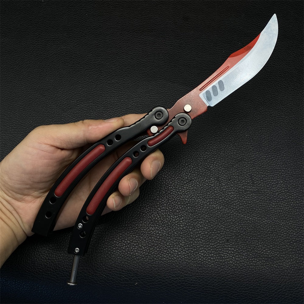 Autotronic Karambit & Balisong Trainer Weapon Case Blunt Blade Props