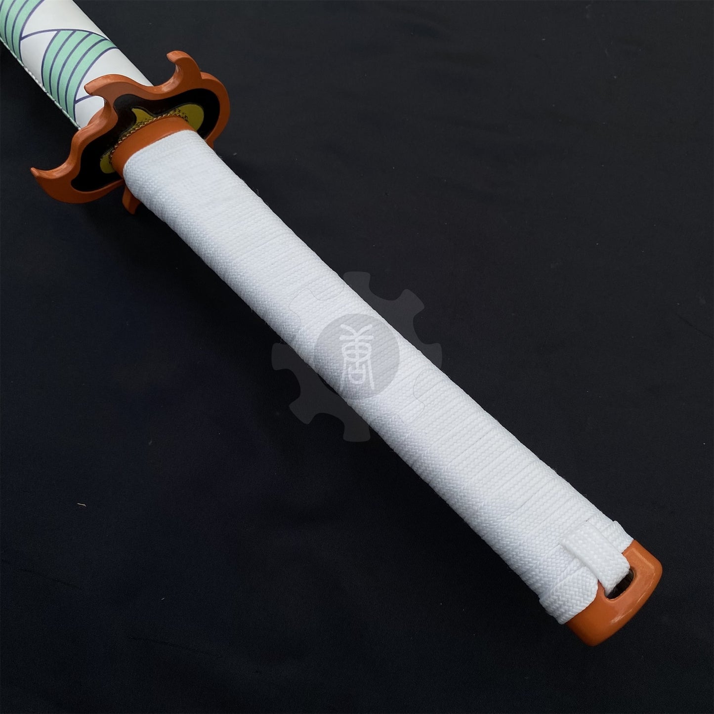 IRL Rengoku Nichirin Sword Anime Katana 1045 Carbon Steel Version
