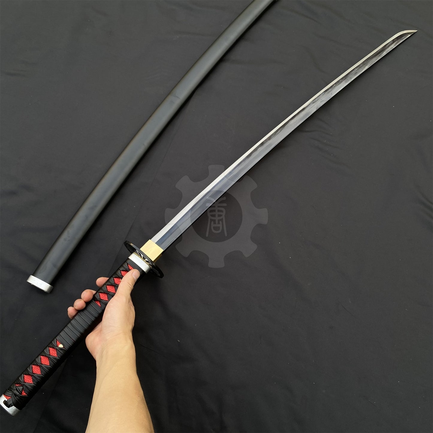 Tanjiro 2nd Nichirin Sword Katana 1045 Carbon Steel Version