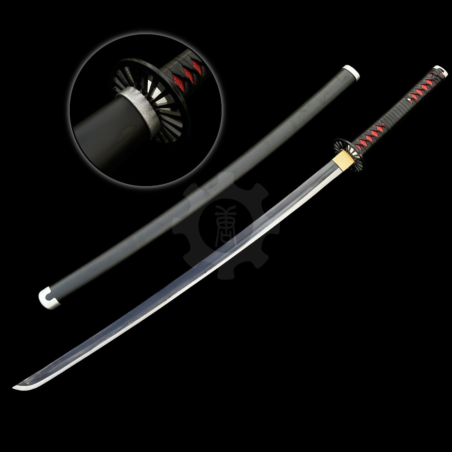 Tanjiro 2nd Nichirin Sword Katana 1045 Carbon Steel Version