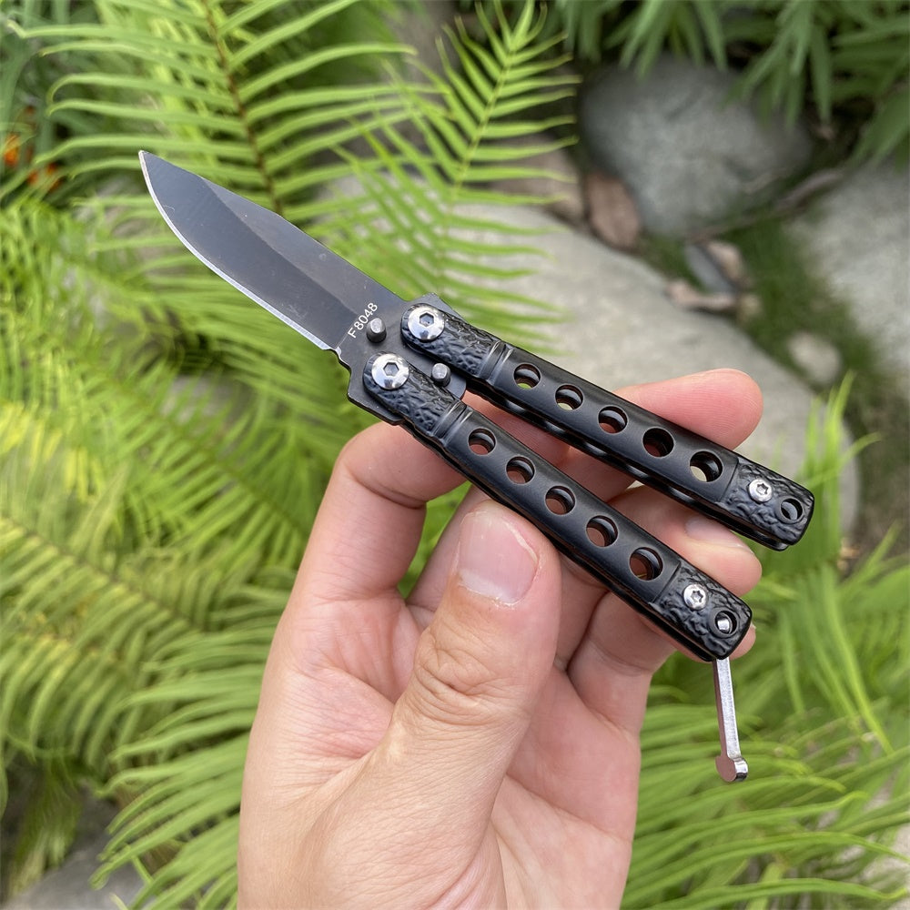 Sharp Blade 4 Color Balisong Butterfly Knife Trainer