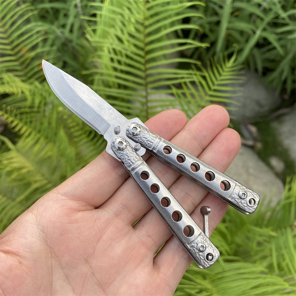 Sharp Blade 4 Color Balisong Butterfly Knife Trainer