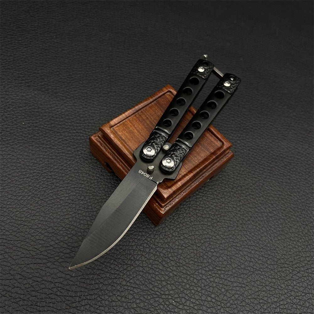 Sharp Blade 4 Color Balisong Butterfly Knife Trainer