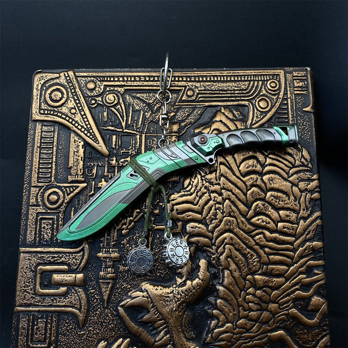 Metal Bangalore Heirloom Recolor Miniature Collectibles Keychain