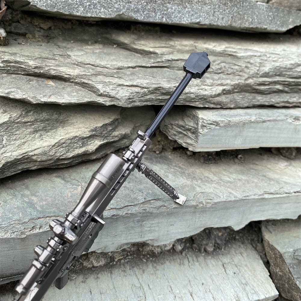Metal Barrett M82A1 Sniper Rifle Gun Keychain 17CM/6.7"