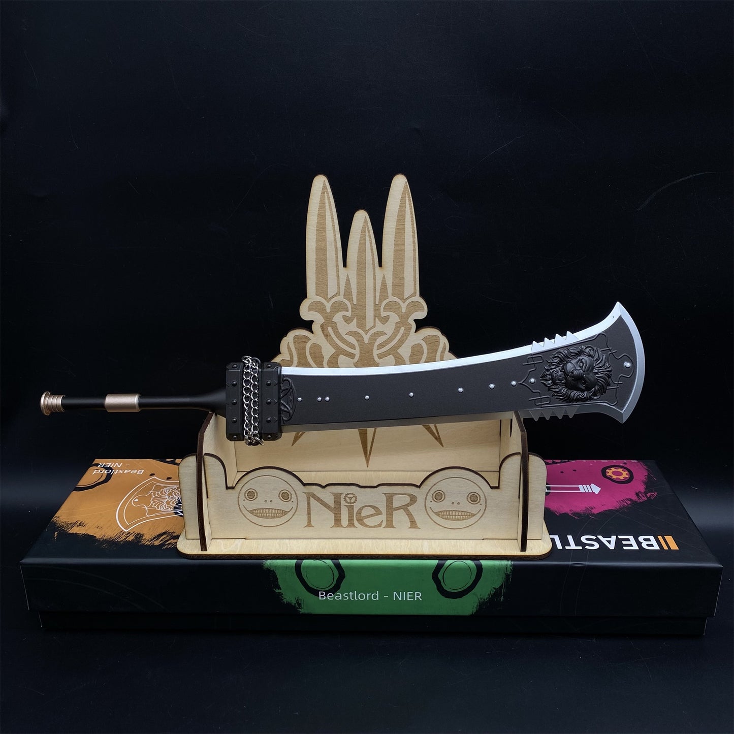 Metal Beastlord Sword Replica With Gift Box