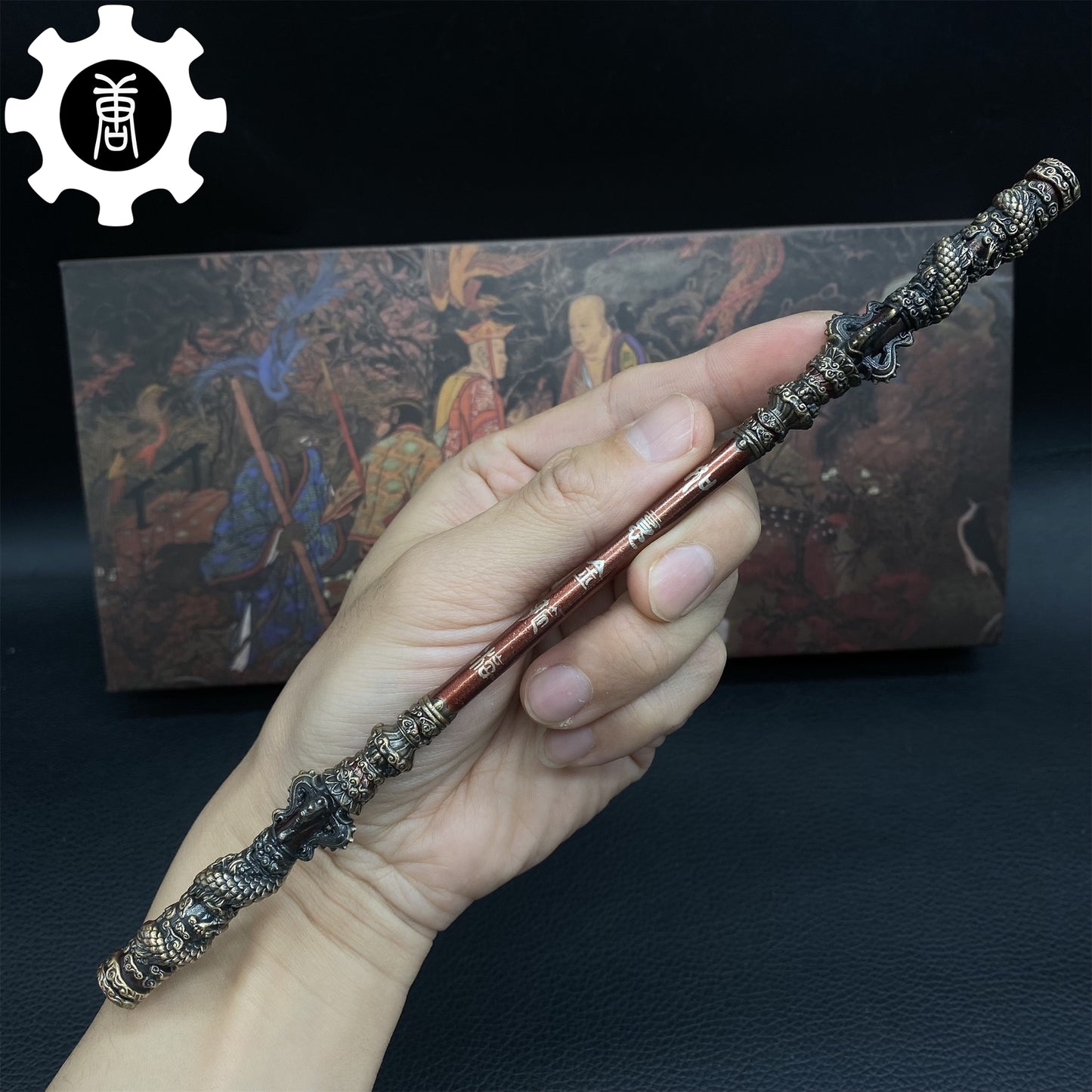 Sun Wukong And Yangjian Weapons Replica 4 In 1 Gift Box