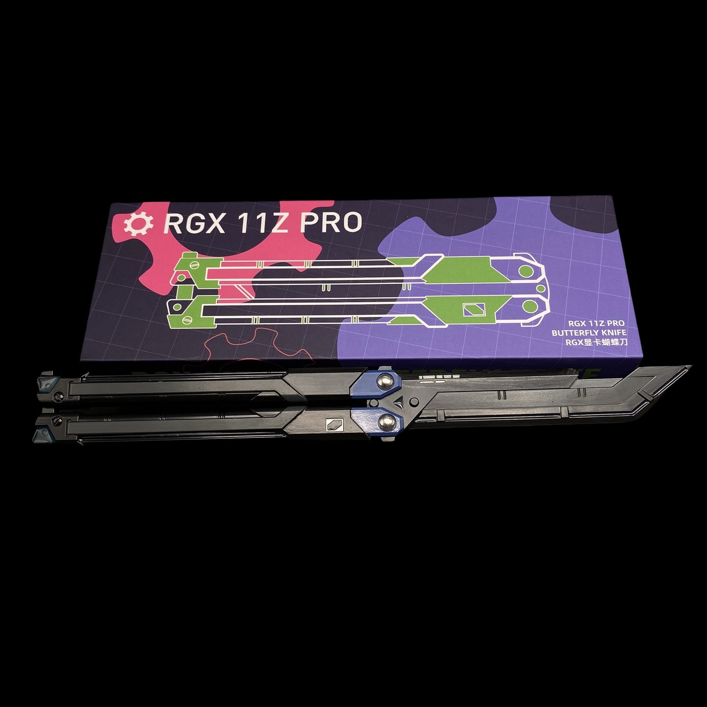 Blue RGX Knife RGX Blade 2 In 1 Pack