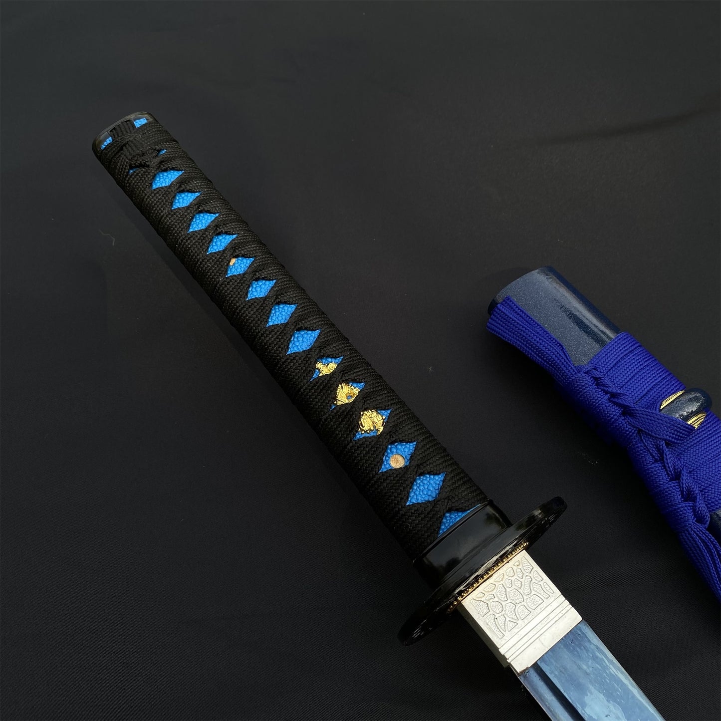 Carbon Steel Straight Blade Samurai Katana