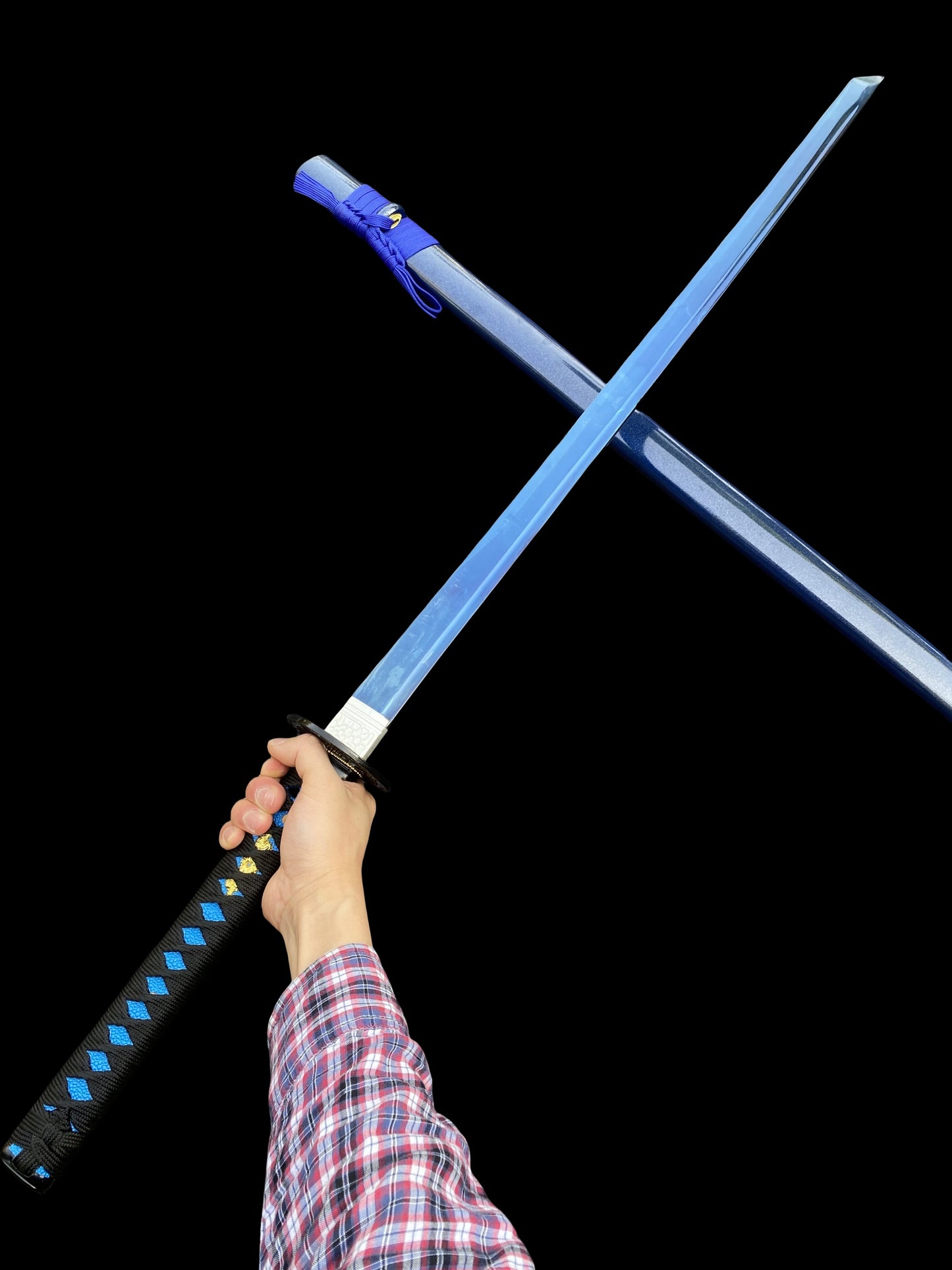 Carbon Steel Straight Blade Samurai Katana